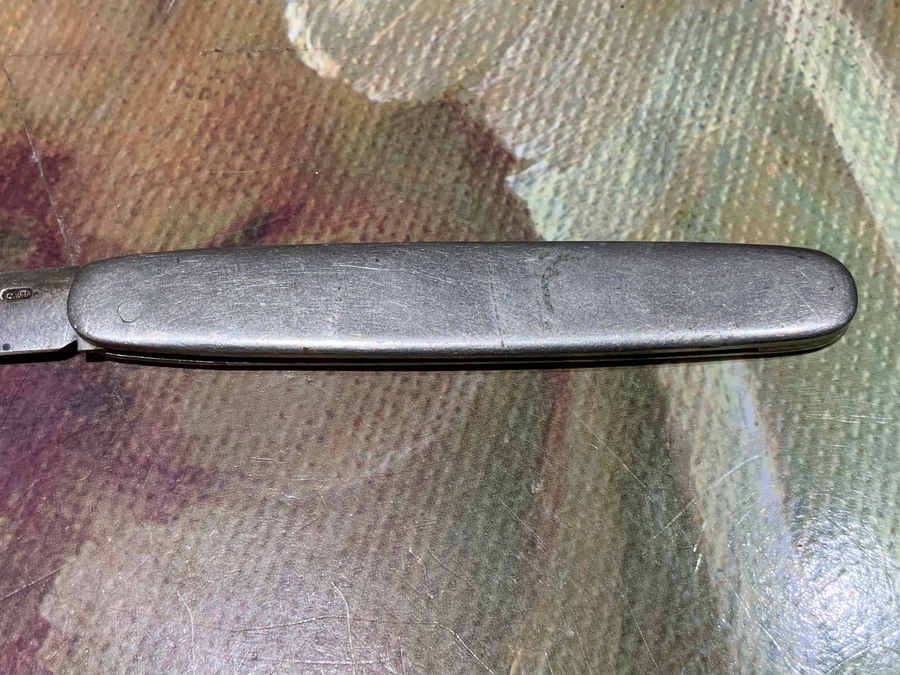 Antique Solid Silver Fruit knife 