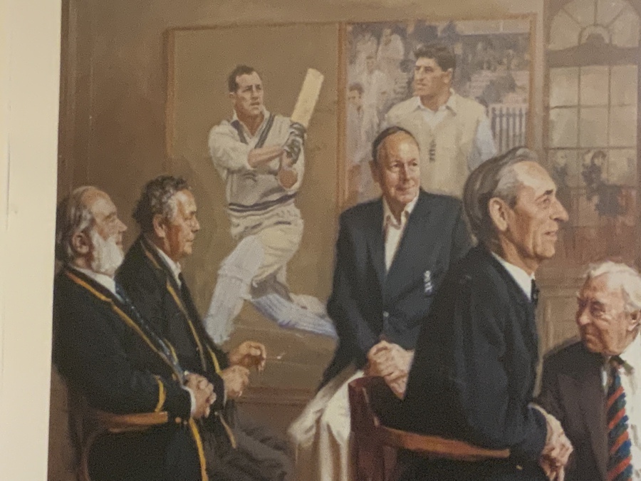 Antique Cricket Print Commissioned by MCC 