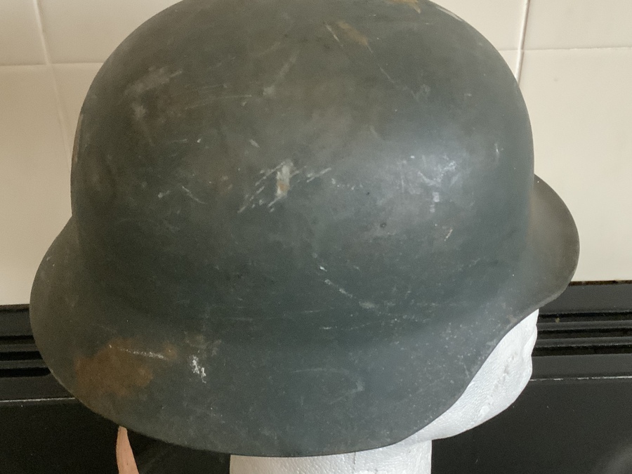 Antique German Soldiers 2WW steel helmet.