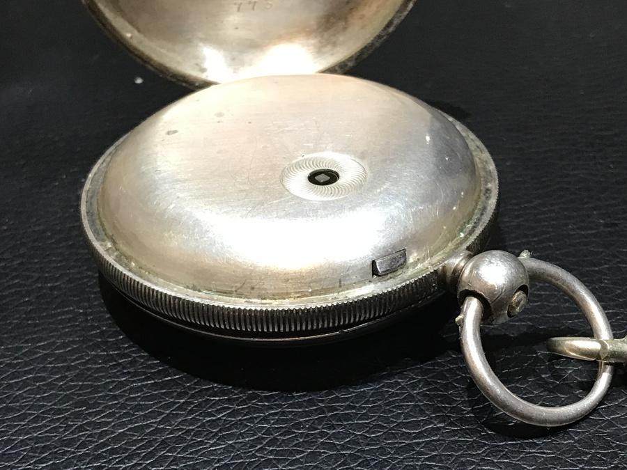 Antique Pocket watch Coventry Maker Solid silver Chester hallmark Full Hunter case