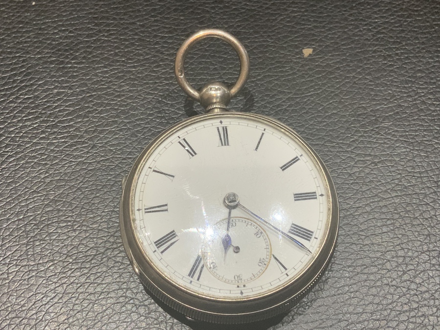 Coventry made Silver Cased open faced man’s pocket watch