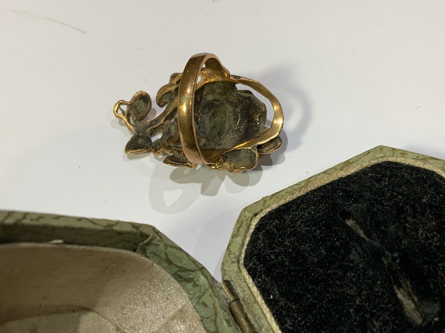 Antique English Rose Ring