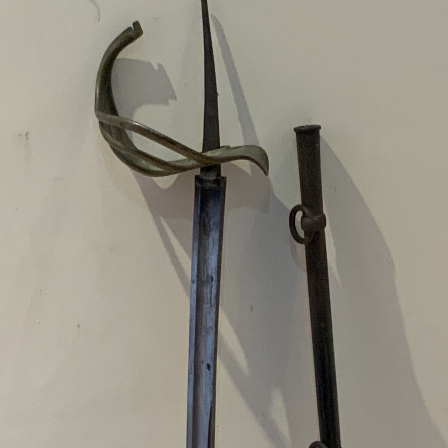 Antique French Heavy Cavalry sword late Georgian   