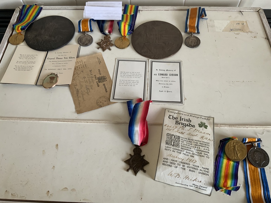 Antique 1WW medals Group to two Brothers and Brother in-law