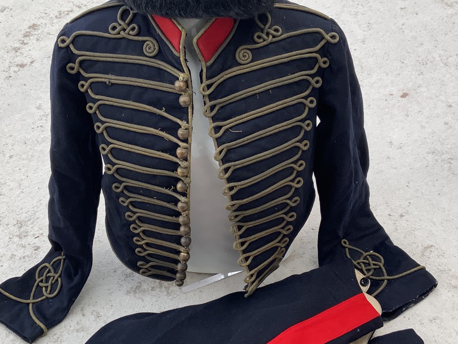 Antique Uniform of Soldier of The Royal Field Artillery 