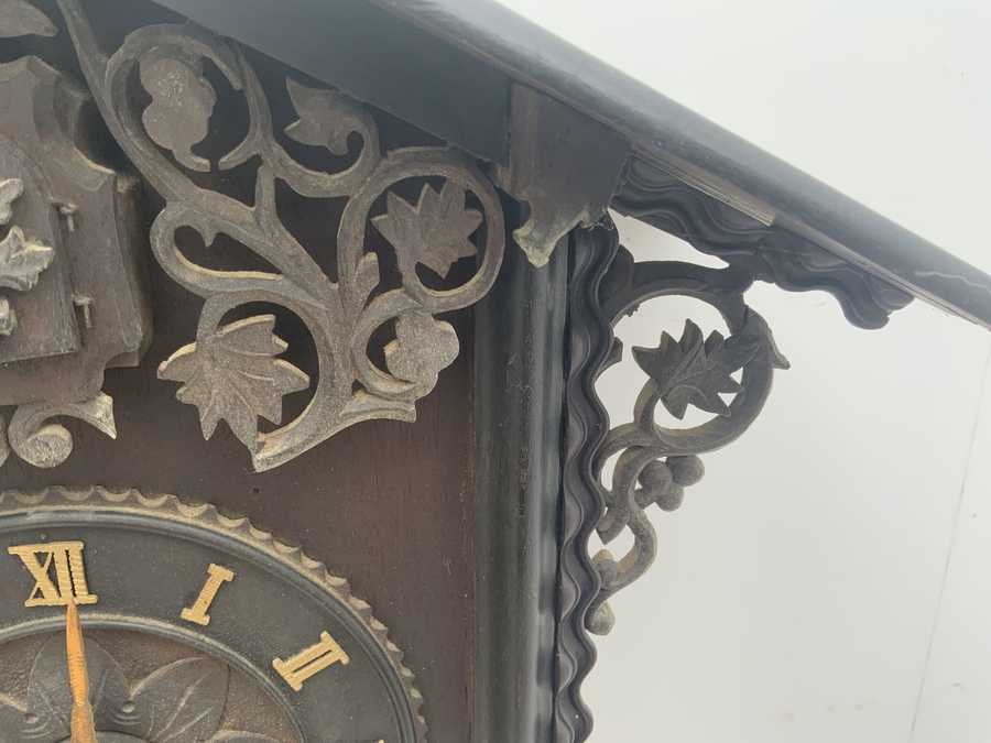 Antique Cuckoo Clock Victorian