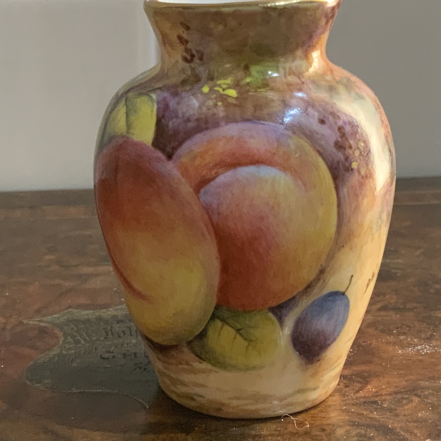 Antique Hand painted signed by artist beautiful Vase