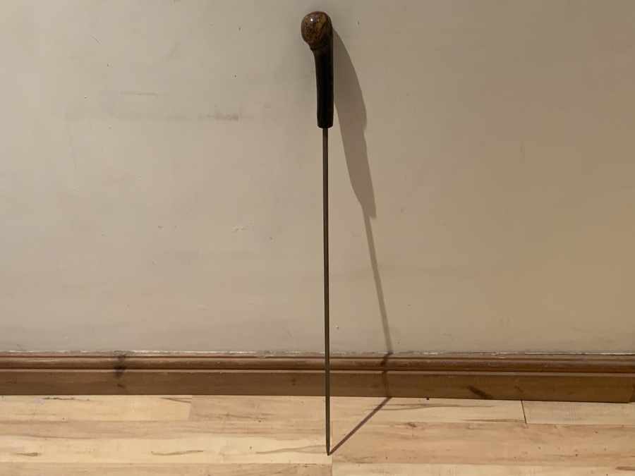 Antique Irish Blackthorn Gentleman’s walking stick sword stick 
