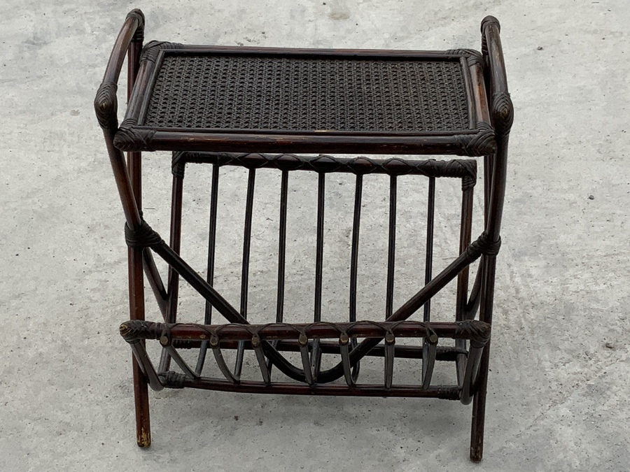 Canterbury Japanese influence Bamboo and rattan early 20th century