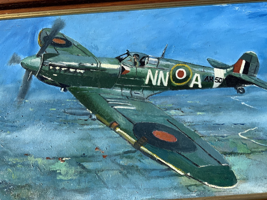 Antique Spitfire by Bateman