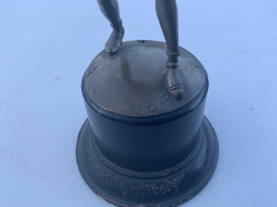 Antique Bronze figure of Boxer ' Jack Dempsey 