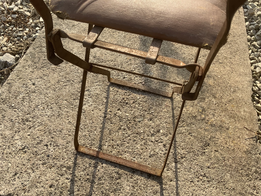 Antique Vintage folding child’s chair original condition 
