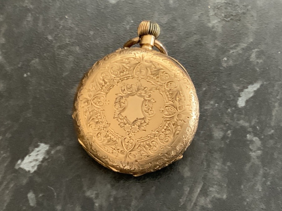Antique 18 CT GOLD fob/pocket watch Vintage