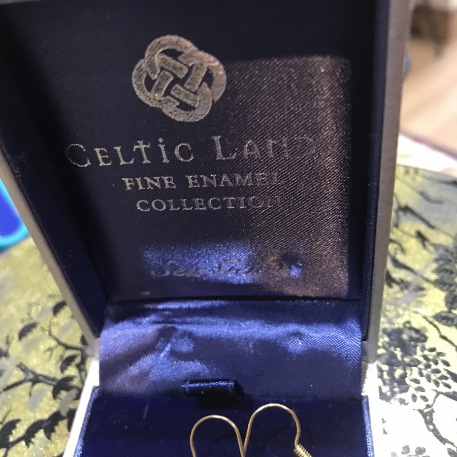 Antique Celtic ladies earrings 