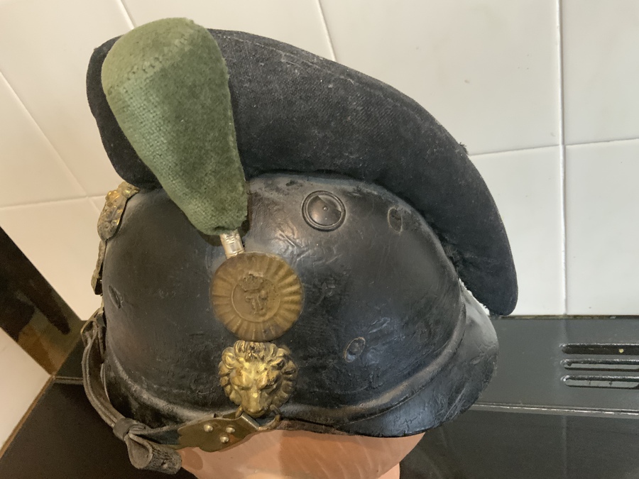 Antique Imperial Germany Officers Helmet 
