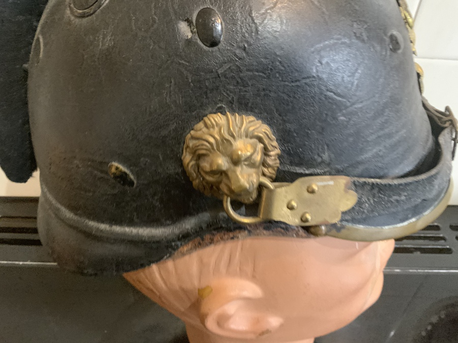 Antique Imperial Germany Officers Helmet 