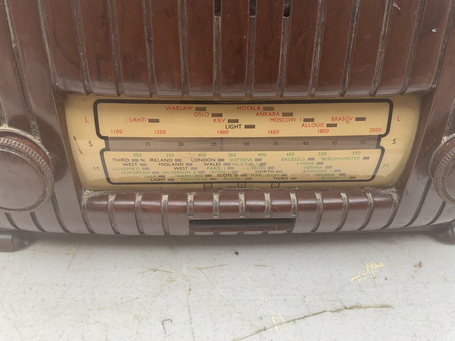Antique G.E.C home radio Vintage
