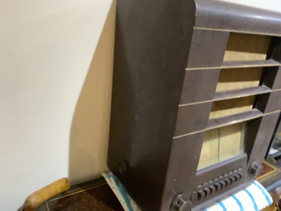 Antique Vintage Art deco Echo  Home Radio