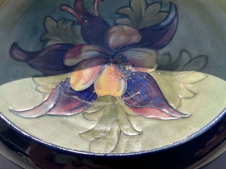 Antique Moorcroft  bowl early piece quite large