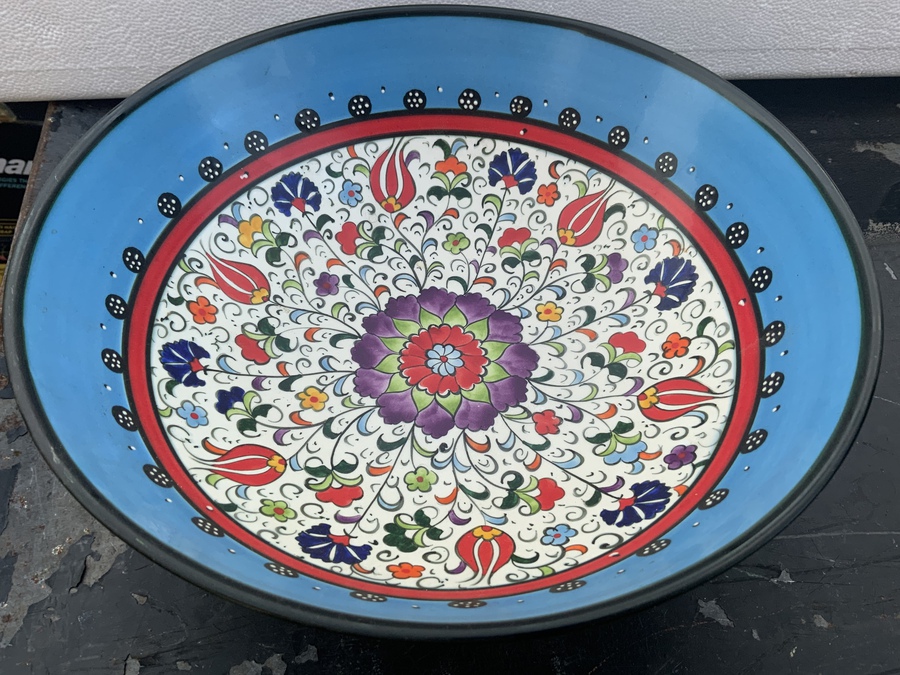 Antique Chinese Bowl Hand paintwork Unique