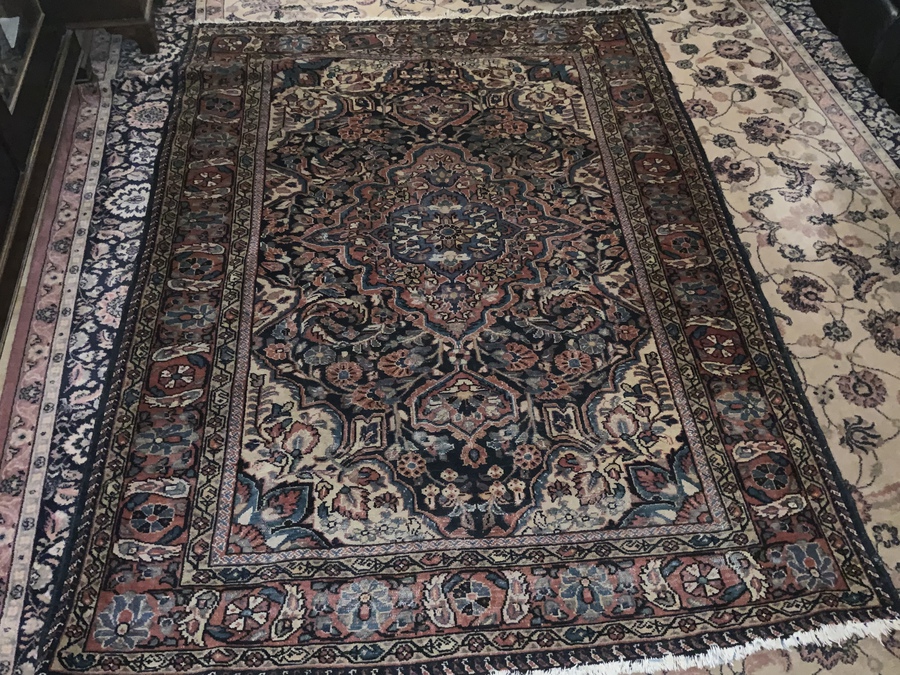 A Fine Antique Malayer Rug. West Persia. Circa 1880. 205cm X 148cm