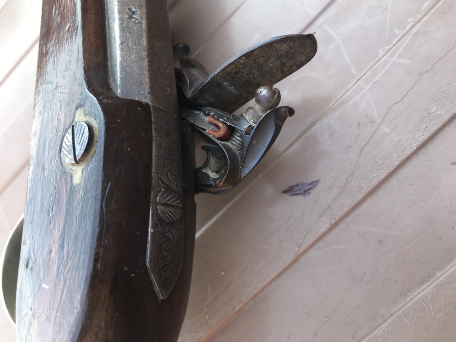 Antique Dublin Castle Flintlock pistol 
