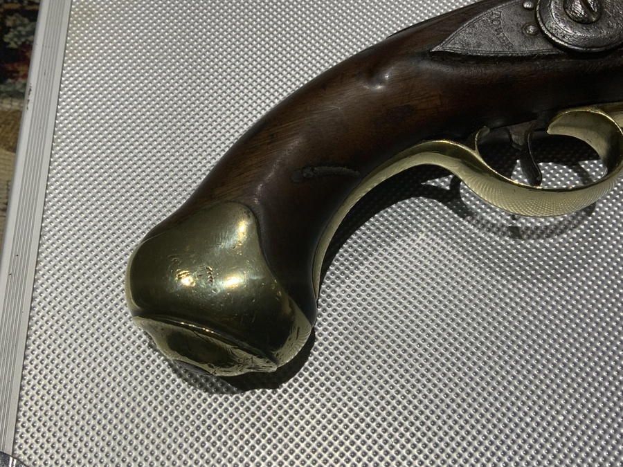 Antique Henry Nock Senior 1775 Dragoon Flintlock Pistol 