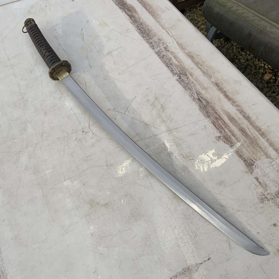 Antique Japanese 2WW Officers Sword and Scabbard 