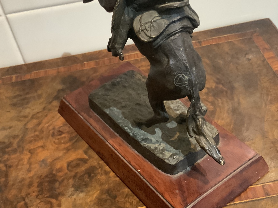 Antique “ Rider’s On The Plains “ Remington Bronze