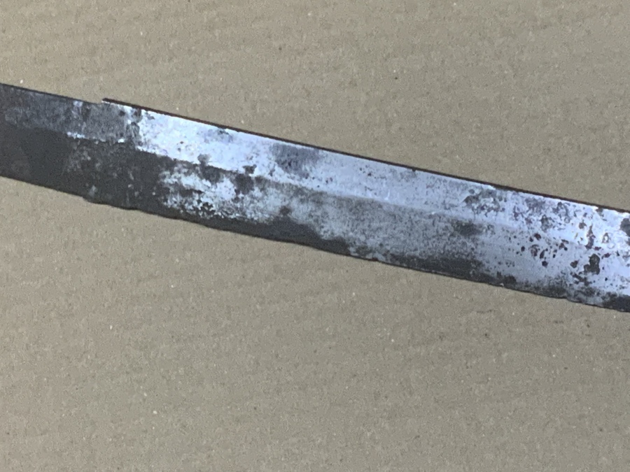 Antique Japanese Samurai sword smith blade 17th century signed Blade