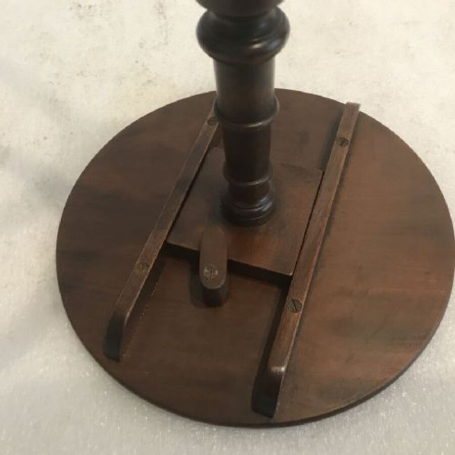 Antique Miniature Georgian tilt top table in the best of mahogany