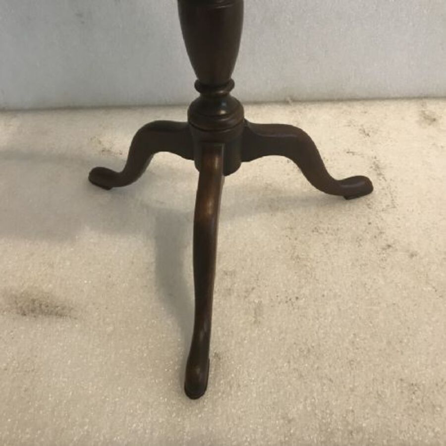 Antique Miniature Georgian tilt top table in the best of mahogany