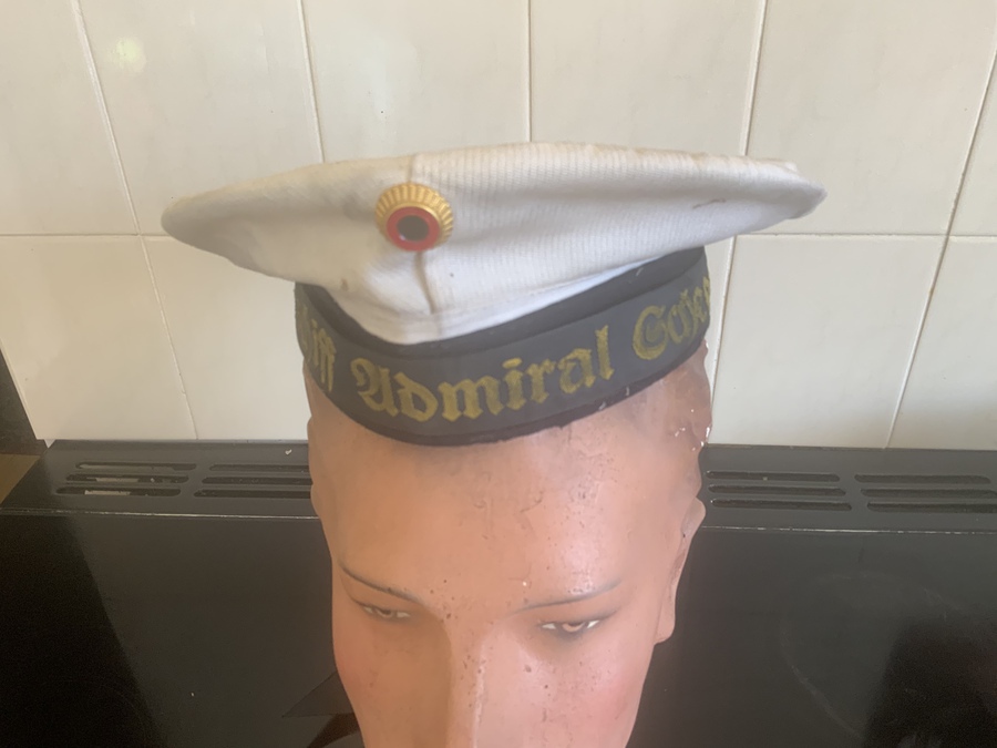 Admiral Scheer sailors hat