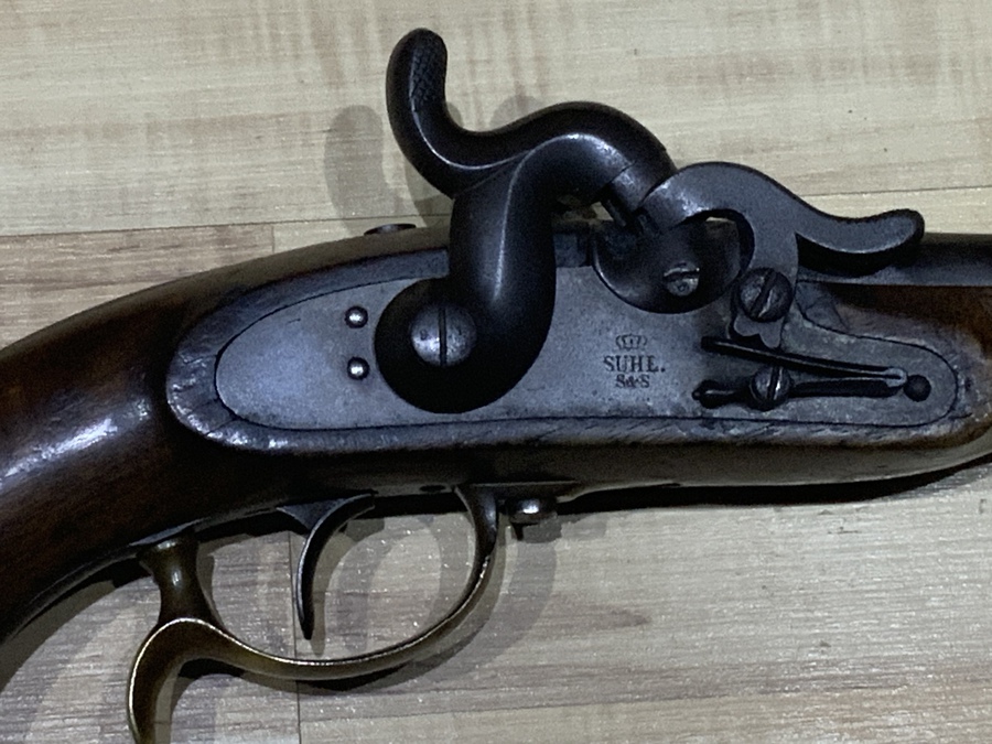 Antique Austrian Officers percussion pistol