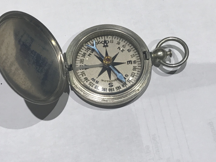 Antique American Soldier’s  2WW pocket compass