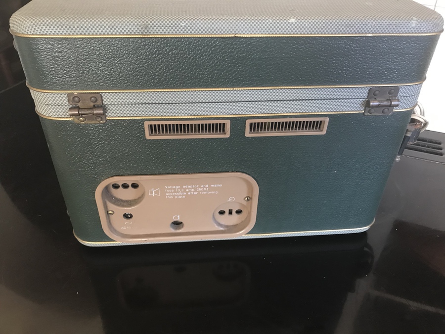 Antique Phillips reel to reel vintage tape recorder 