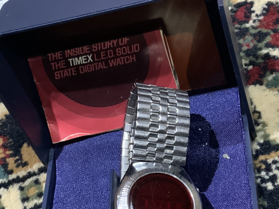 Antique LCD Timex Gentleman’s Watch 