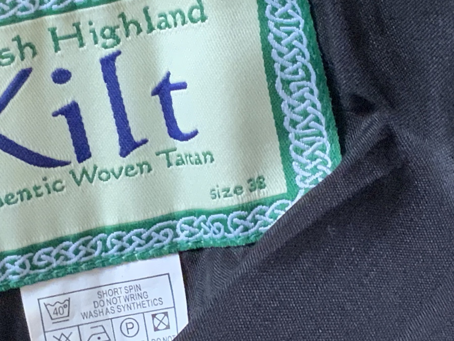 Antique Scottish Tartan Kilt