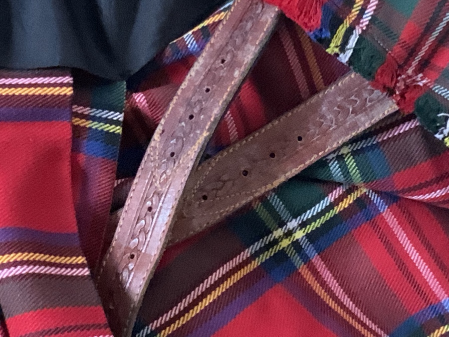 Antique Scottish Tartan Kilt