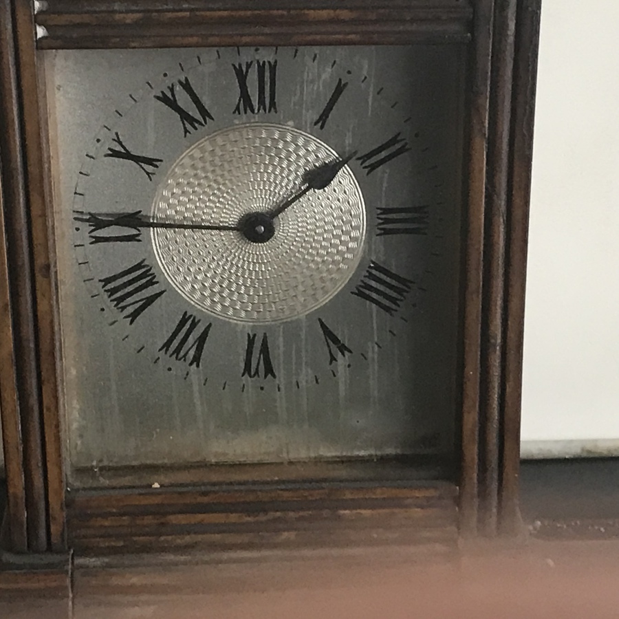 Antique Clock gentleman’s desk top 