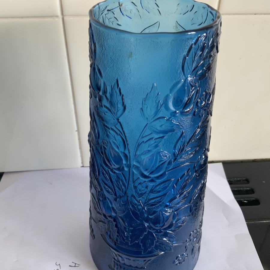 Antique Whitefriars glass Vase