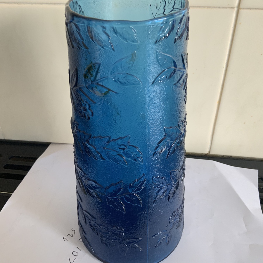 Antique Whitefriars glass Vase