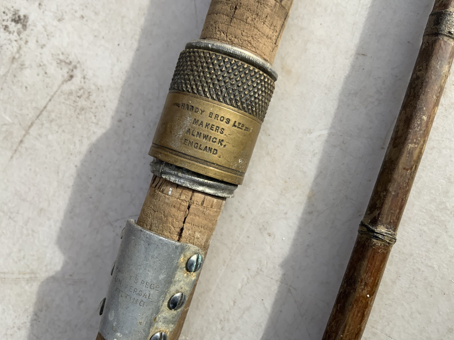Antique Hardy Vintage Split Cane Salmon’s Rod