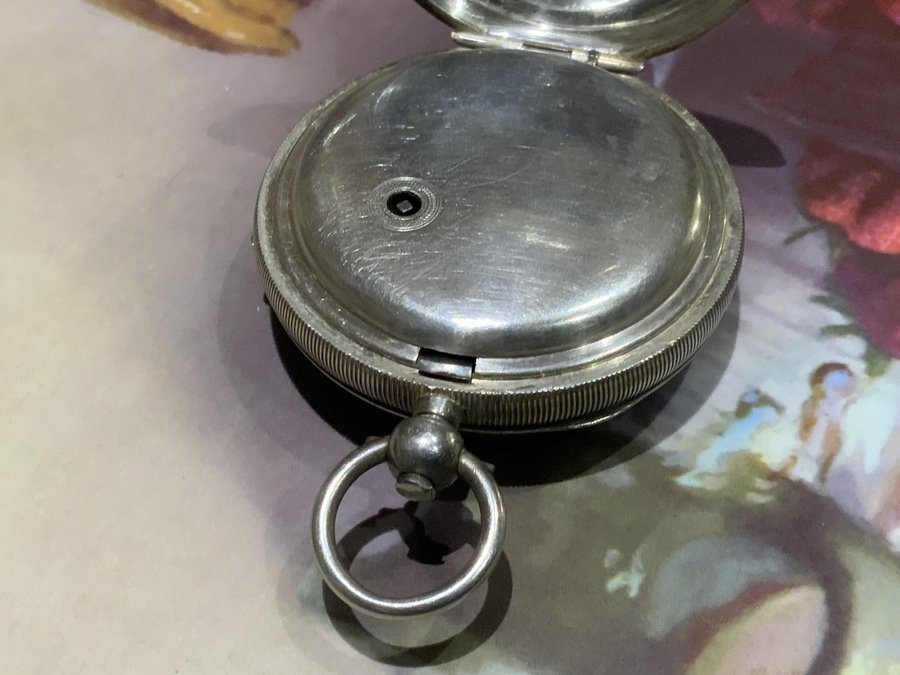 Antique Pocket watch silver hallmarked case