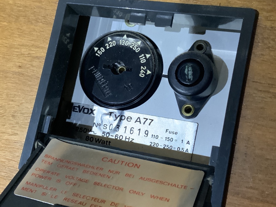 Antique Revox A77 Tape Recorder Vintage