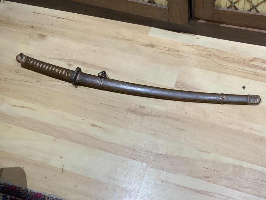 Japanese Katana in 2WW mounts