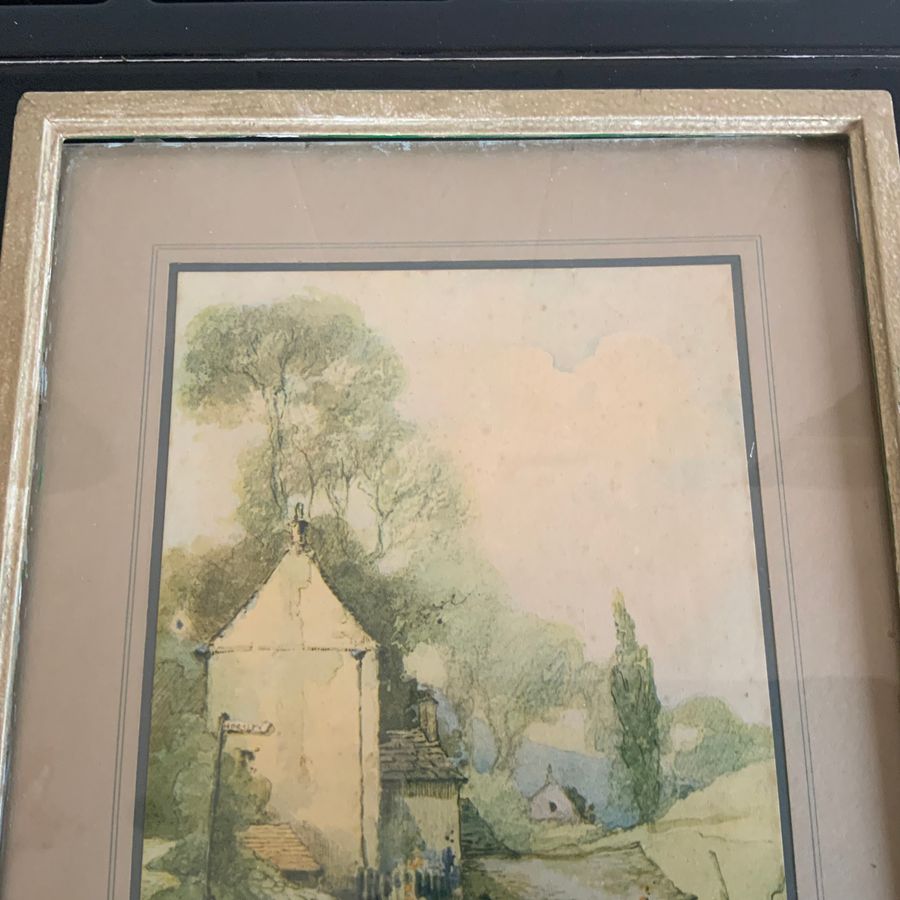 Antique George Henry Downing Watercolour 
