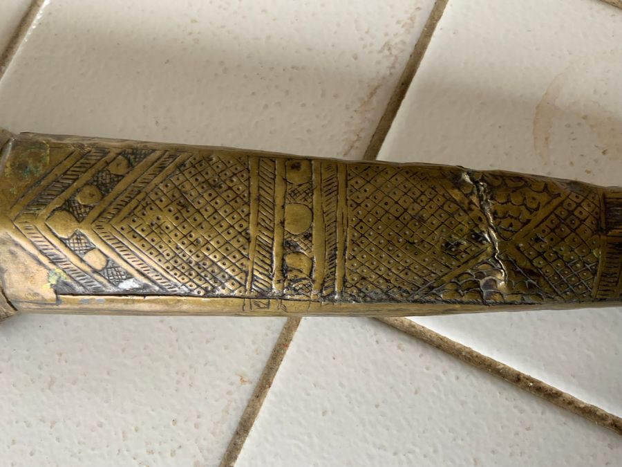 Antique Tribal Dagger Far Eastern origins.