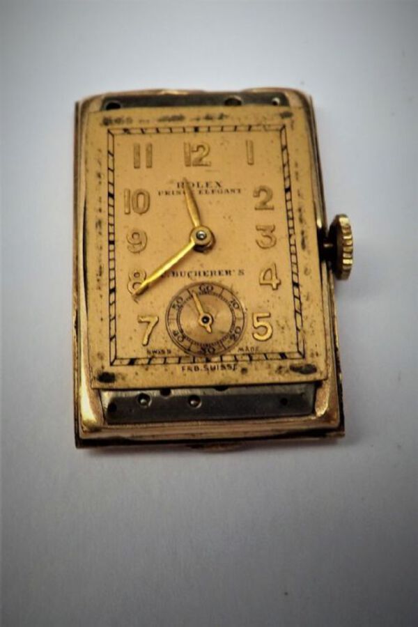 Antique Rolex Prince Elegant 9ct gold cased 