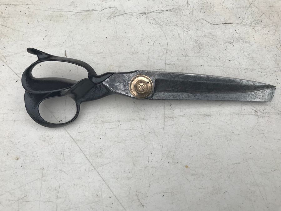 Antique Taylor/seamstress huge scissors 